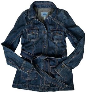 Old Navy vintage jean jacket Sz XS